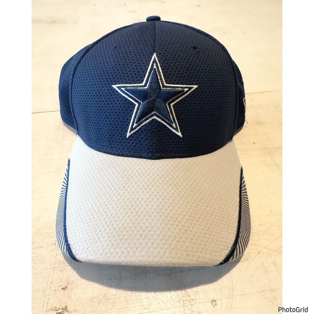DALLAS COWBOYS NFL NEW ERA SMALL MEDIUM 39 THIRTY STRETCH FLEX VTG HAT - STAR
